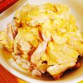 ytc0128's cooksnap of when they made フワフワでトロトロ！親子丼.