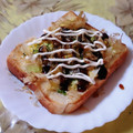 なおころピッコロ's cooksnap of when they made 簡単朝ごはん☆お好み焼き風なトースト★.