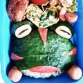 ozushi's cooksnap of when they made 園児キャラ弁 ねちがえる 妖怪ウォッチ.