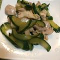 emi0015's cooksnap of when they made ササミとキュウリの辛子醤油和え.