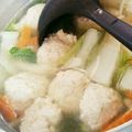 ♡あやきち♡'s cooksnap of when they made 胃に優しい☆鶏だんご.