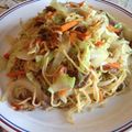 sachinchan's cooksnap of when they made 野菜たっぷり炒め焼きそば.