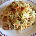 sachinchan's cooksnap of when they made 野菜たっぷり炒め焼きそば.
