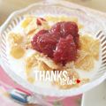 のん♪♪のん's cooksnap of when they made パフェ風☆コーンフレークヨーグルト.