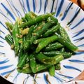chikiri's cooksnap of when they made さやいんげんのごま味噌あえ.