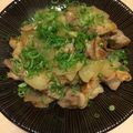 クックET15YS☆'s cooksnap of when they made 鶏肉と大根のガーリックオイル焼き.