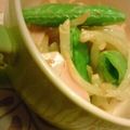 たもたん's cooksnap of when they made もやしとスナップエンドウのデリサラダ.