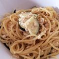 donnoyome's cooksnap of when they made しょうがの香る♪お豆腐ソースの和風パスタ.