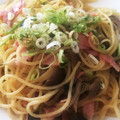 ちるみん＊'s cooksnap of when they made 簡単10分きのことベーコンの和風パスタ.