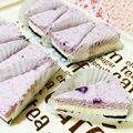 imoco's cooksnap of when they made ブルーベリーのレアチーズケーキ.