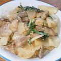 やおモモ's cooksnap of when they made かぶと塩豚のクリーム風味.
