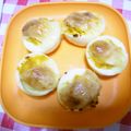 xuema's cooksnap of when they made お弁当に♪ゆで卵の味噌マヨチーズ焼き.