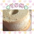 ③娘のママ's cooksnap of when they made 紅茶の♡ふわふわシフォンケーキ.