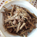 カバゴン's cooksnap of when they made 牛肉とごぼうのしぐれ煮.