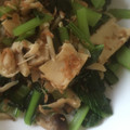 よこちよちこ's cooksnap of when they made 小松菜と厚揚げの簡単炒め.