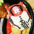 ぷんおかん's cooksnap of when they made ☆キャラ弁☆仮面ライダー ドライブ.