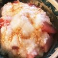 toujours＊'s cooksnap of when they made マグロやまかけ丼.