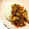 まほゆ's cooksnap of when they made お豆さん入り♪ドライカレー.
