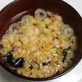 モグたんママ's cooksnap of when they made ＊揚げ玉入り＊即席おつゆ＊.