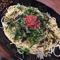 nom0320's cooksnap of when they made じゃこと大葉のパスタに梅をのせて❤.
