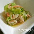 JACK0904's cooksnap of when they made 5分で出来る　カニカマときゅうりの酢の物.