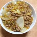 シャッポのごはん's cooksnap of when they made 簡単♡豚ミンチと白菜のマーボー煮込み☆.