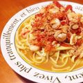いぬころん's cooksnap of when they made シーフードパスタ　味噌風味.