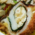 トムてつ子's cooksnap of when they made 節約おかず＊ちくわと油揚げの梅巻きフライ.