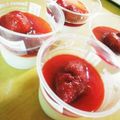 ★★まこ★★'s cooksnap of when they made 簡単15分！ゼラチンでぷるぷる杏仁豆腐.