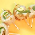 エターニア's cooksnap of when they made お弁当に！おつまみに！ちくわのシソ巻き.
