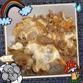 TKHK's cooksnap of when they made 超特急‼︎豚ひき肉の甘辛卵とじ丼♡.