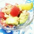 shikkachan's cooksnap of when they made ランチに材料3つ✾ヘルシーアボカドサラダ.