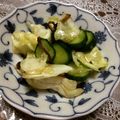 candybreak's cooksnap of when they made ビニール袋で簡単！塩コンブ漬け.