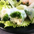 クック7XE43C☆'s cooksnap of when they made 新玉ねぎとスモークチキンの生春巻き.