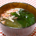 tokotann's cooksnap of when they made とろろ昆布と桜えびの海鮮汁.