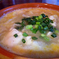kaz2ie.TM.R.com's cooksnap of when they made 豆腐と卵のとろみスープ.
