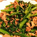 まいちい328's cooksnap of when they made 空芯菜のオイスター炒め♪.