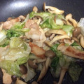 クックDAPWAN☆'s cooksnap of when they made 豚肉とレタスの中華炒め.