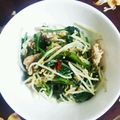 プロイセンのうさぎ's cooksnap of when they made 空芯菜の元気が出る炒めもの.