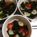 ひらつん家's cooksnap of when they made 簡単さっぱりもずく和え.