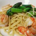 ダビデンコ's cooksnap of when they made エビとアスパラのペペロンチーノ風.