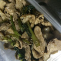 みみたすん's cooksnap of when they made 小松菜と豚肉のオイ生姜炒め.