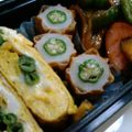 まぁしお's cooksnap of when they made ☆星がいっぱい！オクラ竹輪を梅マヨで♪.