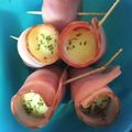 ひろかいママ's cooksnap of when they made ☆運動会☆うずらチーズ乗せベーコン巻き☆.