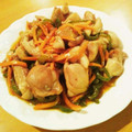 なつとみぃのママ's cooksnap of when they made ピーマンと鶏モモの塩炒め.