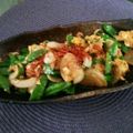 devil真希's cooksnap of when they made ☆絹さやと新たまねぎでじゃこ玉炒め～☆.