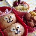 のほほんぽんちゃん's cooksnap of when they made キャラ弁☆ダッフィーとシェリーメイお稲荷.