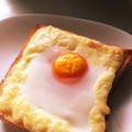 ちょっこれーとーーー's cooksnap of when they made 簡単☆半熟卵トースト.