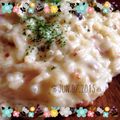 なぎつん's cooksnap of when they made 生米からでも簡単☆きのこのチーズリゾット.