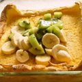 くまちゃん食堂's cooksnap of when they made ダッチベイビーパンケーキ.
